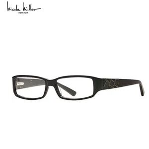 Nicole Miller Synthes-Eyes Black Plastic Glasses 54-15-135mm